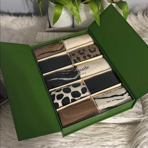 New in box Kate spade ten days of socks boxed set - Picture 2 of 9
